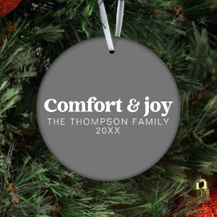 Komfort & Freude Moderne Minimalistische Weihnacht Ornament