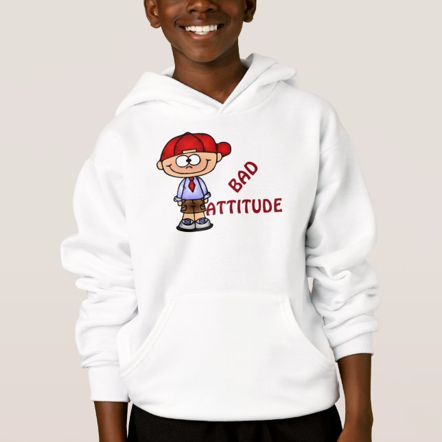 Komfort für KinderBlend® Hoodie/Bad Attitude Hoodie (Vorderseite)