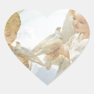 Komfort Herz-Aufkleber