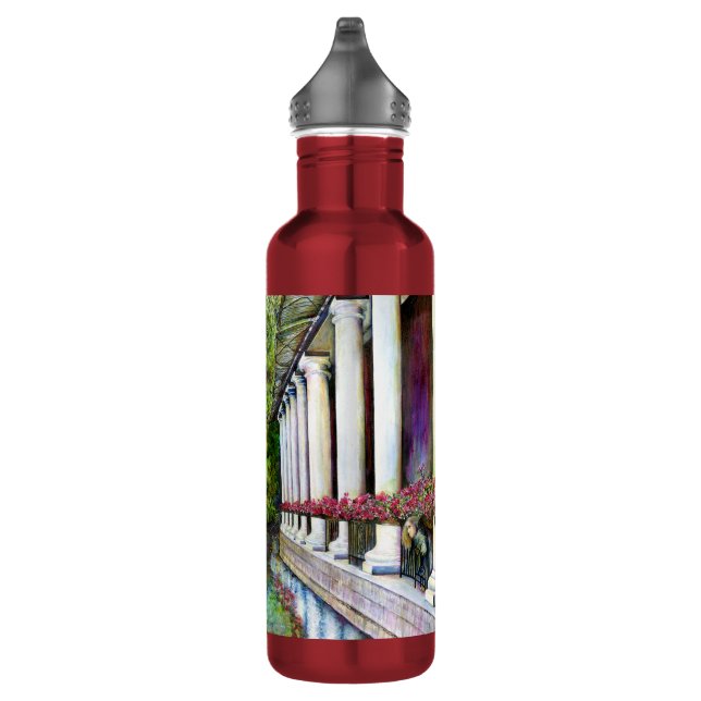 Komfort ist der Feind des Fortschritts Edelstahlflasche (Rechts)