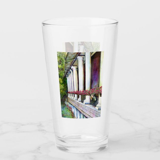 Komfort ist der Feind des Fortschritts Glas (Vorderseite)