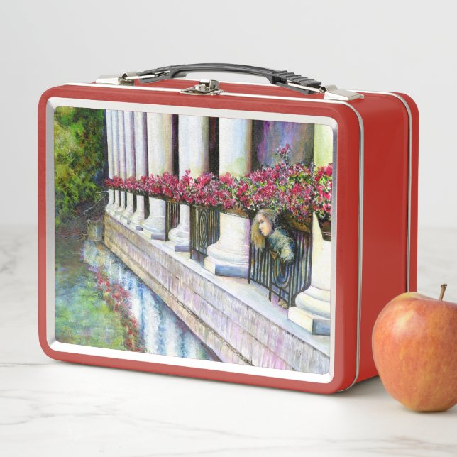 Komfort ist der Feind des Fortschritts Metall Brotdose (Beispiel)