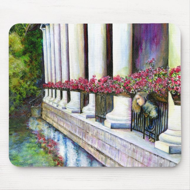 Komfort ist der Feind des Fortschritts Mousepad (Vorne)