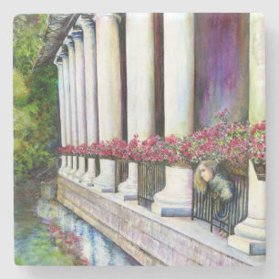 Komfort ist der Feind des Fortschritts Steinuntersetzer