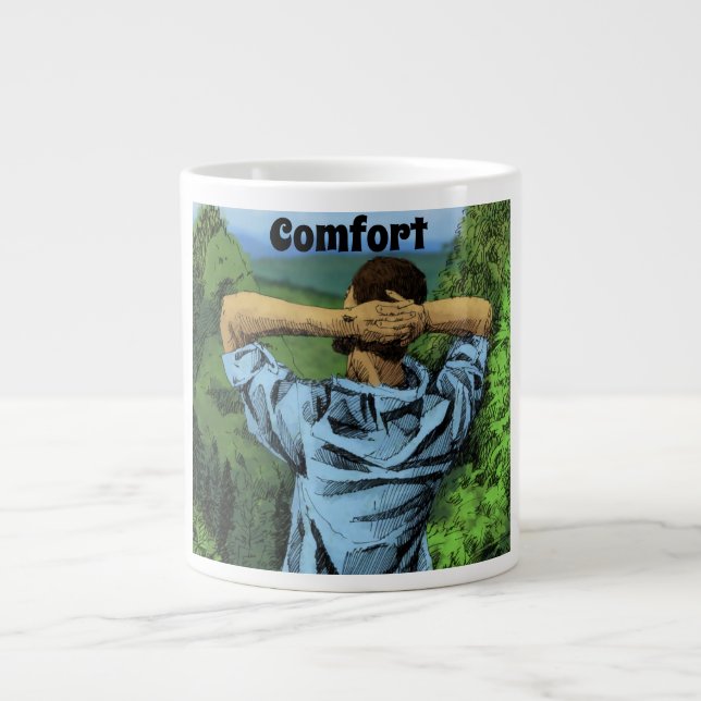Komfort-Jumbo-Tasse Jumbo-Tasse (Vorderseite)