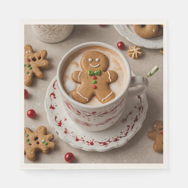 Komfort und Freude Serviette (Vorderseite)