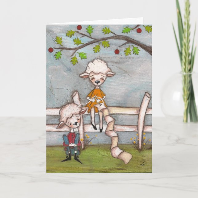 Komfort und Gemütlichkeit - Jubiläum CArd Karte (Vorderseite)