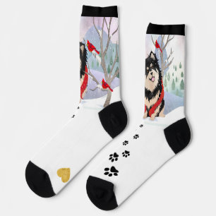 KOMFORT UND JOY finnische Lapphund Crew Socken