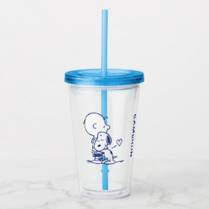 Komfort und Sicherheit Charlie & Snoopy Hug Acryltrinkbecher