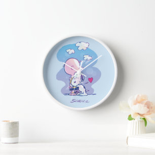 Komfort und Sicherheit   Charlie & Snoopy Hug Uhr