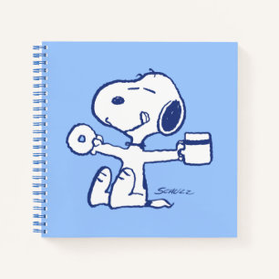 Komfort und Sicherheit   Glück ist morgendliche Ri Notizbuch