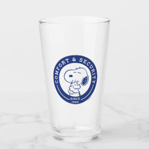Komfort und Sicherheit Snoopy & Woodstock Hug Glas