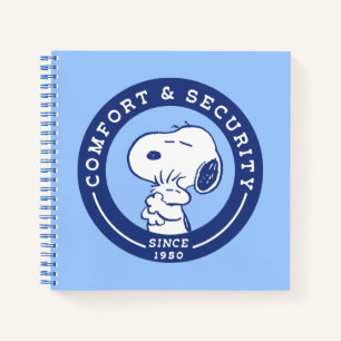 Komfort und Sicherheit Snoopy & Woodstock Hug Notizbuch