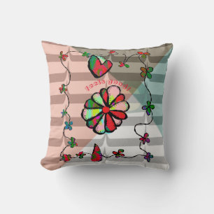 Komfortable moderne und fröhliche Art Throw Kissen