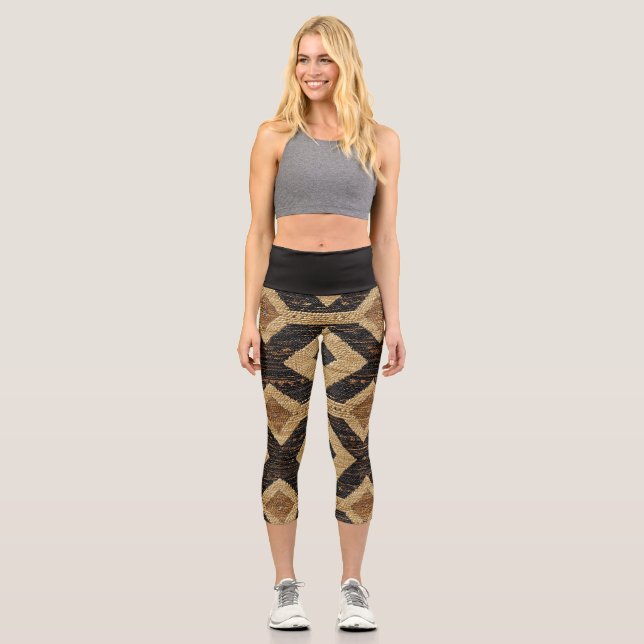 Komfortable Öko Capri Leggings (Vorderseite)