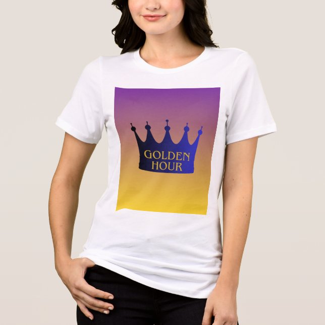 Komfortables T-Shirt für den lässigen Alltag Tri-Blend Shirt (Vorderseite)