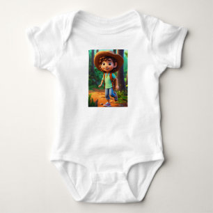 Komfortables und Niedliches Outfit unverzichtbar Baby Strampler