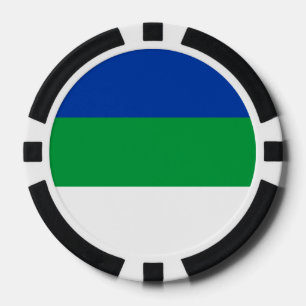 Komi-Flagge Pokerchips