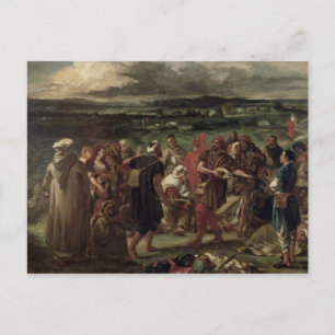 Komiker oder arabische Büffets, 1848 Postkarte