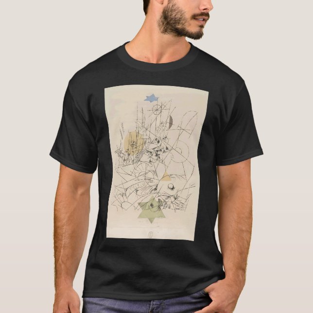Komiker-Plakat Abstract ,Expressionismus Â· c T-Shirt (Vorderseite)