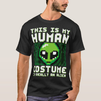 Komisch Lustig Das Ist Mein Menschliches Kostüm IC T-Shirt