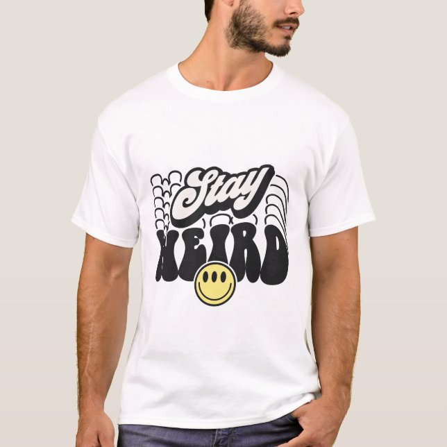 komisch sarkastisch bleibe T-Shirt (Vorderseite)