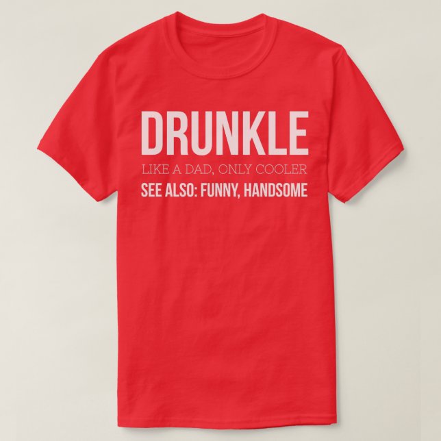 komisch trinken T-Shirt (Design vorne)
