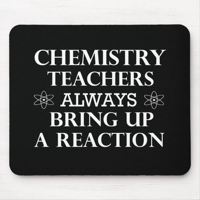 komische Chemie Mousepad (Vorne)