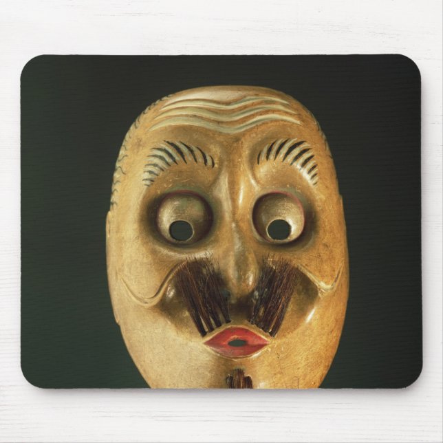 Komische Maske, Noh Theater Mousepad (Vorne)