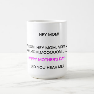 Komische Tasse der Mutter Tages