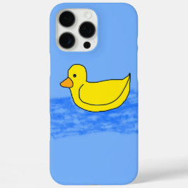 Komischer Cartoon Design USB Holzblitz-Laufwerk iPhone 16 Pro Max Hülle