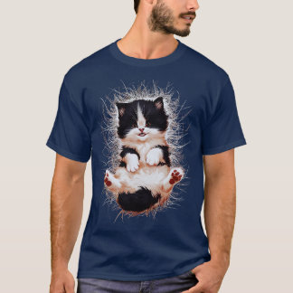 Komischer Katzenkunstdruck Dieses niedliche Cat Ar T-Shirt