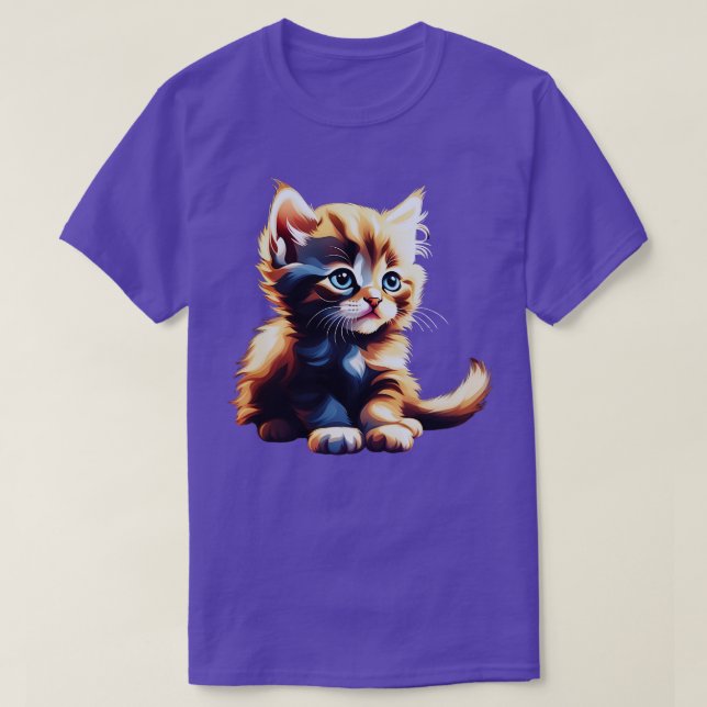 Komischer Katzenkunstdruck Dieses niedliche Cat Ar T-Shirt (Design vorne)