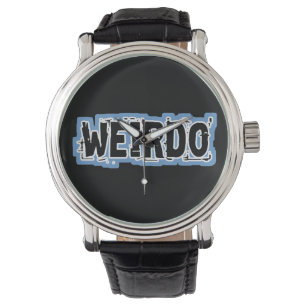 KOMISCHER Kauz Armbanduhr