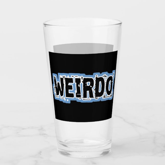KOMISCHER Kauz Glas (Vorderseite)