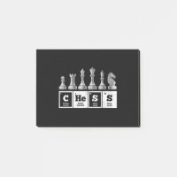 Komischer Schachspieler Geek periodische Systemche