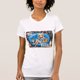 Komischer Spaß Kamala Cat Ladys 2024 T-Shirt