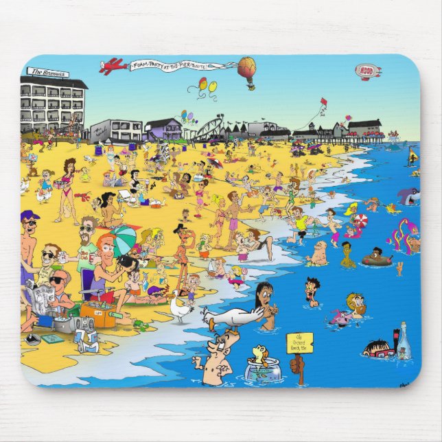 Komisches OOB Mousepad (Vorne)