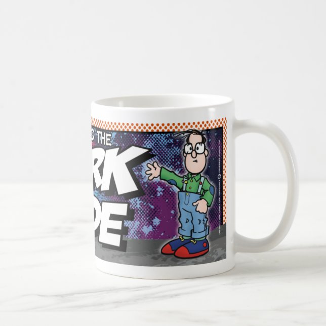 Komm auf die Nerd-Seite Kaffeetasse (Rechts)