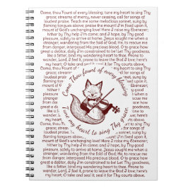 Komm, du Fount ~ Kuh-Fox Notizblock