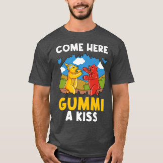 Komm her Gummi ein Kuss Gummy Bären Premium T-Shirt