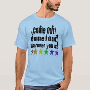 Komm heraus Sterne T-Shirt