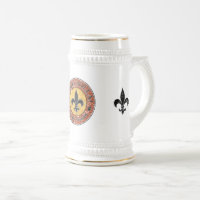 Komm, Holla! Fleur-de-lis-Circle-Logo
