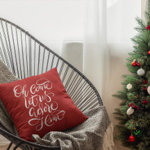 Komm Lass uns Adore Ihn Hand kalligraphiert