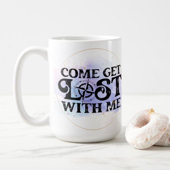 Komm mit mir in die Irre Kaffeetasse (Mit Donut)