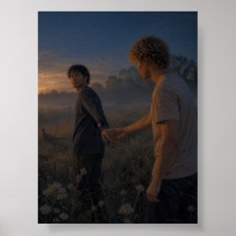 Komm mit mir | Schwules Kunstprojekt Poster