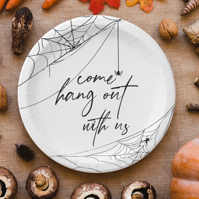 Komm mit uns Halloween-Party Pappteller (Von Creator hochgeladen)