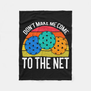 Komm Nicht Zum Netz Lustiges Ckleball Fleecedecke