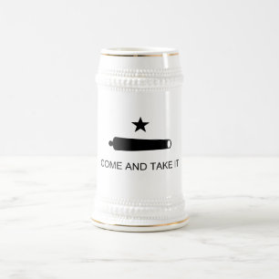 Komm & Nimm es! Texas State Schlachtflagge Bierglas