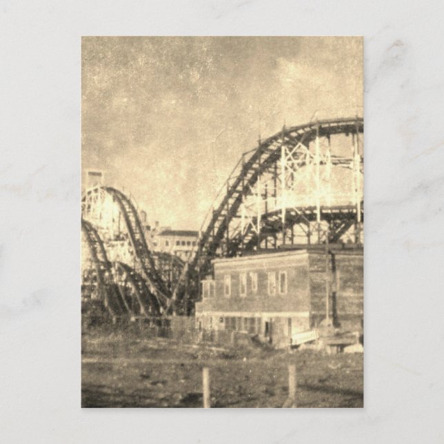 Komm raus zum Spielen Postkarte (Vorderseite)